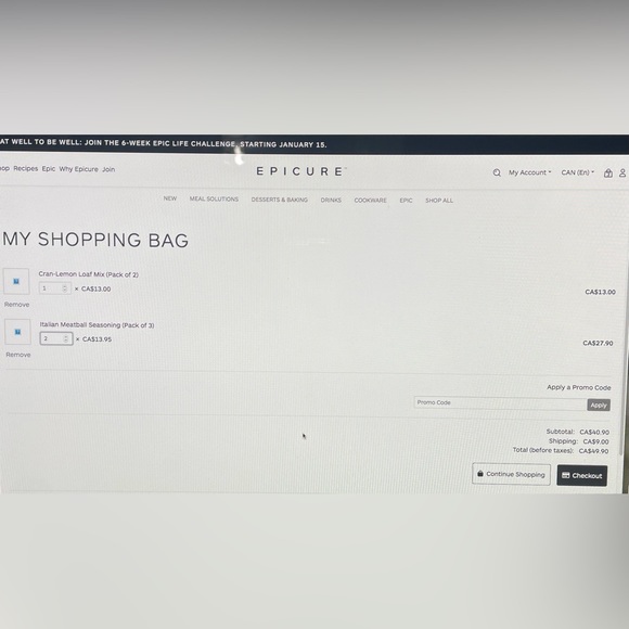 New Mystery bag of Epicure meal solutions. - Picture 4 of 4